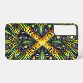 Samsung Galaxy S22 Plus couleurs jamaïcaines Coque (Verso Horizontal)