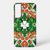 Samsung Galaxy S22 Plus Hoesje Ierse kleuren Samsung Galaxy Hoesje (Achterkant)