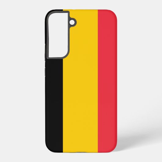 Samsung Galaxy S22 Plus Hoesje Vlag van België (Achterkant)