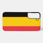 Samsung Galaxy S22 Plus Hoesje Vlag van België (Achterkant horizontaal)