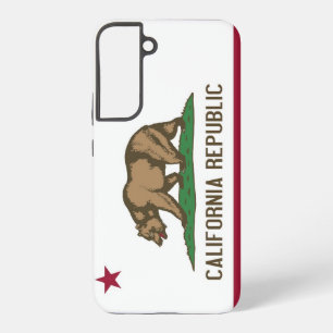 Samsung Galaxy S22 Plus Hoesje vlag van Californië