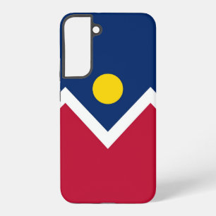 Samsung Galaxy S22 Plus Hoesje vlag van Denver Samsung Galaxy Hoesje