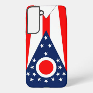 Samsung Galaxy S22 Plus Hoesje Vlag van Ohio