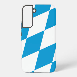 Samsung Galaxy S22 Plus Hoesjes Vlag van Beieren Hoesje