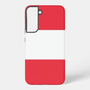 Samsung Galaxy S22 Plus Hoesjes Vlag van Oostenrij Hoesje