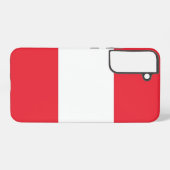 Samsung Galaxy S22 Plus Hoesjes Vlag van Oostenrij Samsung Galaxy Hoesje (Achterkant horizontaal)