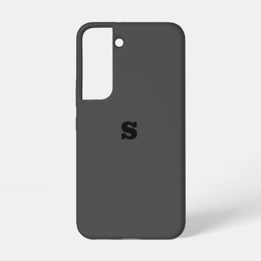 Samsung Galaxy S22 Stoer Hoesje met glanzende afwe Samsung Galaxy Hoesje (Achterkant)