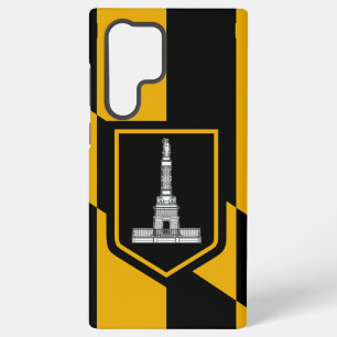Samsung Galaxy S22 Ultra Case Flag of Baltimore Hoesje