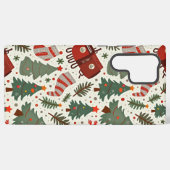 Samsung Galaxy S22 Ultra Christmas-Hoesje Hoesje (Achterkant horizontaal)