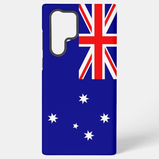Samsung Galaxy S22 Ultra Coque avec drapeau austra (Verso)
