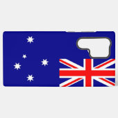 Samsung Galaxy S22 Ultra Coque avec drapeau austra (Verso Horizontal)