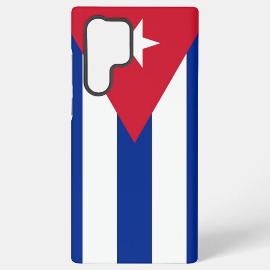 Samsung Galaxy S22 Ultra Coque avec drapeau Cuba (Verso)