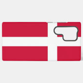 Samsung Galaxy S22 Ultra Coque avec drapeau danois (Verso Horizontal)