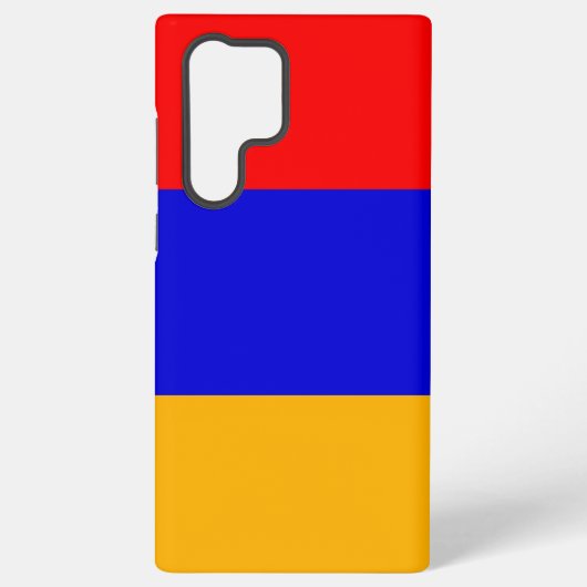 Samsung Galaxy S22 Ultra Coque avec drapeau d'Armé (Verso)