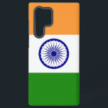 Samsung Galaxy S22 Ultra Coque avec drapeau de l'I<br><div class="desc">Ajoutez une touche de fierté indienne à votre Samsung Galaxy S22 Ultra avec notre couverture exclusive avec le drapeau de l'Inde! Réalisée avec une attention minutieuse aux détails, cette couverture est plus qu'un simple accessoire protecteur, c'est une célébration du patrimoine indien et de la richesse culturelle. Le design présente fièrement...</div>
