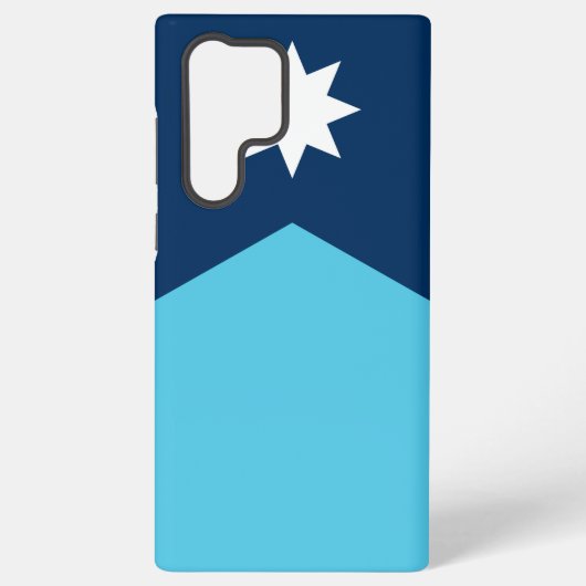 Samsung Galaxy S22 Ultra Coque avec drapeau du Min (Verso)