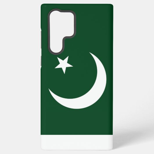 Samsung Galaxy S22 Ultra Coque avec drapeau pakist (Verso)