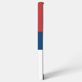 Samsung Galaxy S22 Ultra Coque avec drapeau serbe (Côté gauche)
