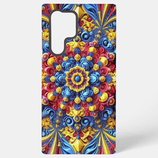 Samsung Galaxy S22 Ultra Coque Couleurs roumaines (Verso)