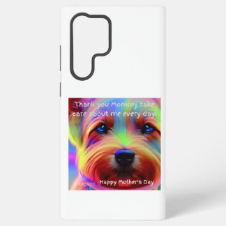 Samsung Galaxy S22 Ultra Hoesje Cute Dog Voor Moe