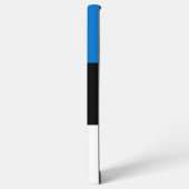 Samsung Galaxy S22 Ultra Hoesje met Estse vlag (Linkerkant)