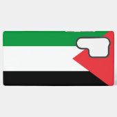 Samsung Galaxy S22 Ultra Hoesje met Palestijnse vl (Achterkant horizontaal)