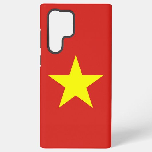 Samsung Galaxy S22 Ultra Hoesje Vietnamvlag (Achterkant)