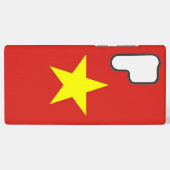 Samsung Galaxy S22 Ultra Hoesje Vietnamvlag (Achterkant horizontaal)
