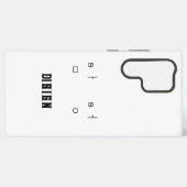 Samsung Galaxy samsung, téléphone, coque (Verso Horizontal)