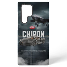 Voiture de sport avec coque de téléphone à fond de