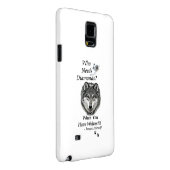 Samsung Note 4 Case - Wolf Mountain Sanctuary (Back/Rechts)