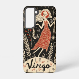 Samsung Phone Case Virgo Celestial Zodiac Art Galaxy Hoesje