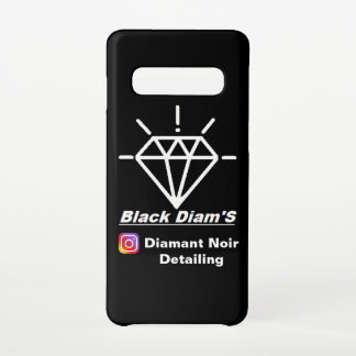 Samsung S10 "Black Diam's", beperkte uitgave Samsung Galaxy S10 Hoesje