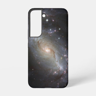 Samsung S22 Hoesjes met Galaxy Swirl Wallpaper Hoesje