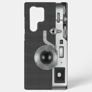 Samsung S22 Ultra case with a vintage camera Galaxy Hoesje