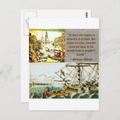 Samuel Adams Briefkaart (Voorkant / Achterkant)