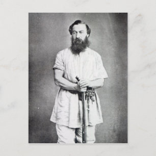 Samuel Baker, 1865 Briefkaart