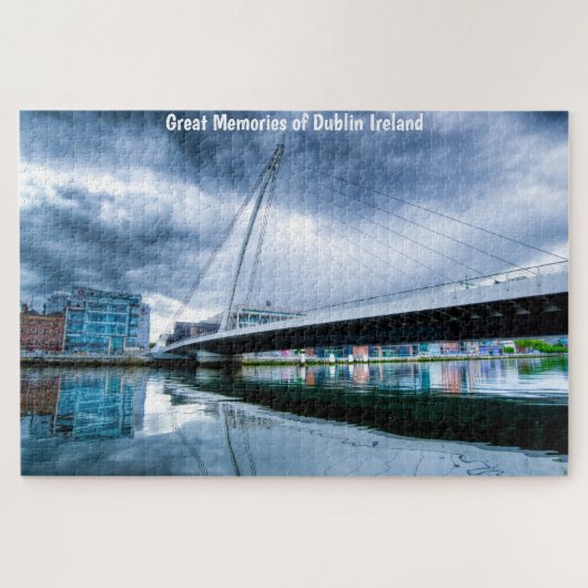 Samuel Beckett Bridge Dublin. Jigsaw Puzzle (Horizontal)