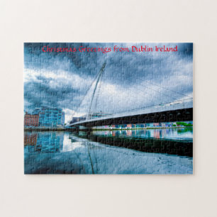 Samuel Beckettbrug Dublin. Legpuzzel
