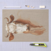 Samuel Colman | Twee studies van runderen - 1876 Tissuepapier (Craft)