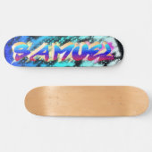 SAMUEL Customisé Graffiti Skateboard (Horz)