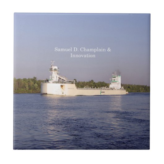 Samuel D. Chamclear & Innovation tile Tegeltje (Voorkant)