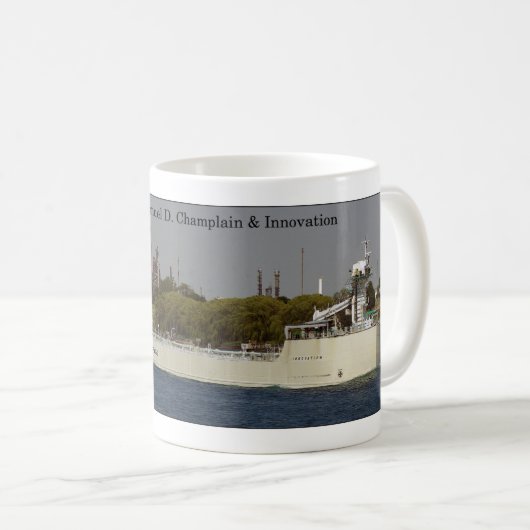 Samuel D. Champlain & Mug Innovation (Devant droit)