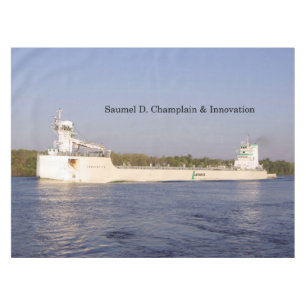Samuel D. Champlain & nappe de table Innovation