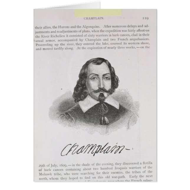 Samuel de Champlain (Devant)