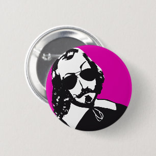Samuel de Champlain Hipster toekomstige bril Québe Ronde Button 5,7 Cm