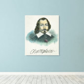 Samuel de Champlatte Canvas Afdruk (Insitu (Houten vloer))