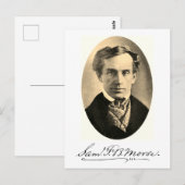 Samuel Finley Breese Morse Briefkaart (Voorkant / Achterkant)