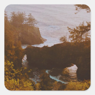 Samuel H. Boardman, Oregon Kust Vierkante Sticker