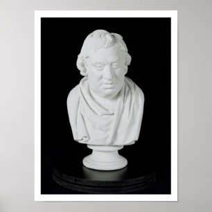 Samuel Johnson (1709-84) 1777 (gips) Poster